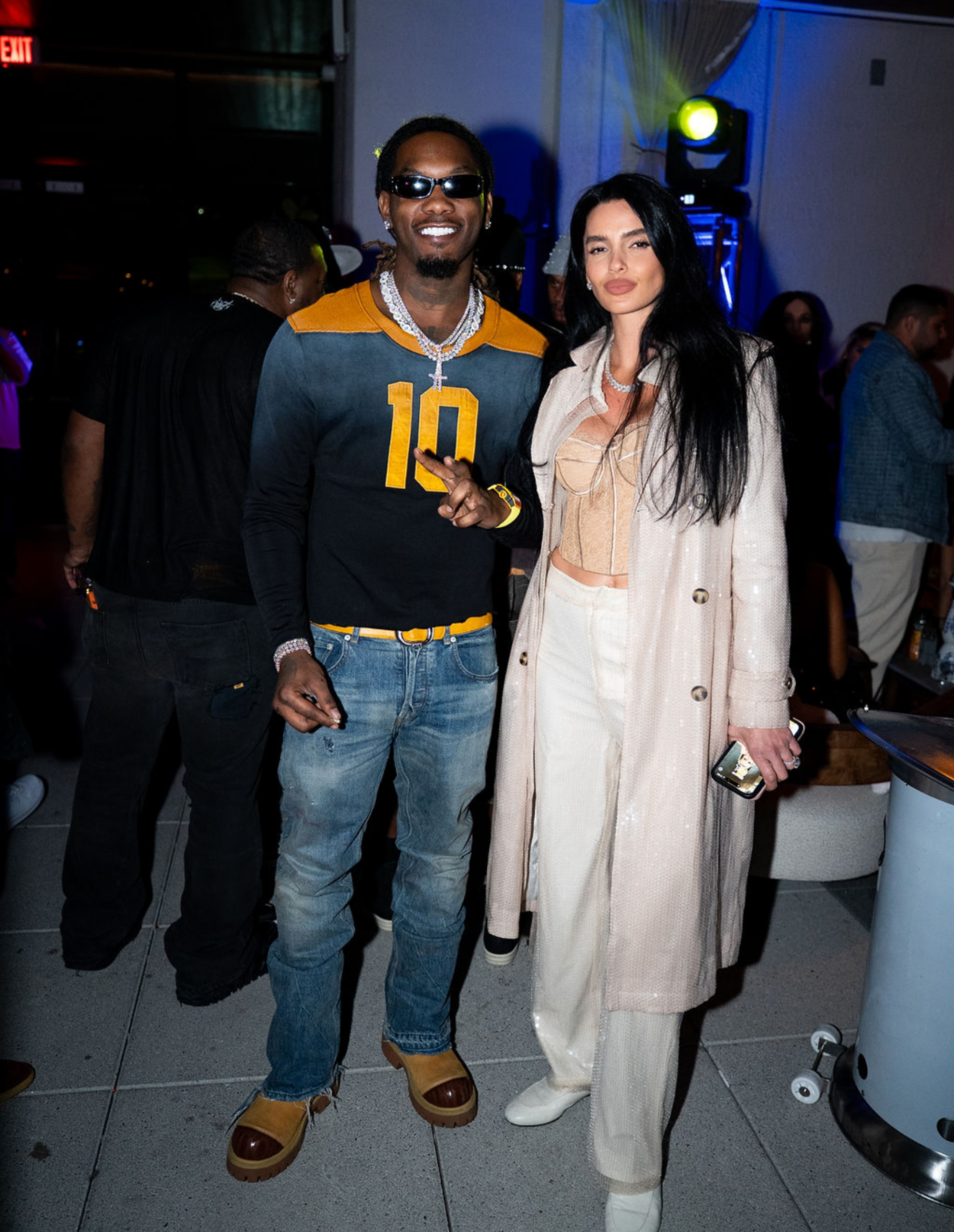 Offset displayed ‘quiet’ demeanor at yacht party just hours before ...