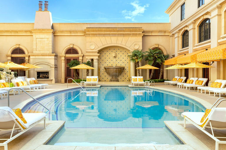 Etro reveals pool piazza design in partnership with the St. Regis Atlanta