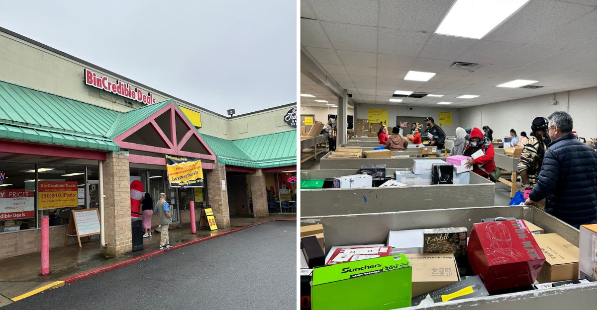 These hidden deals inside a Georgia bin store keep people coming back