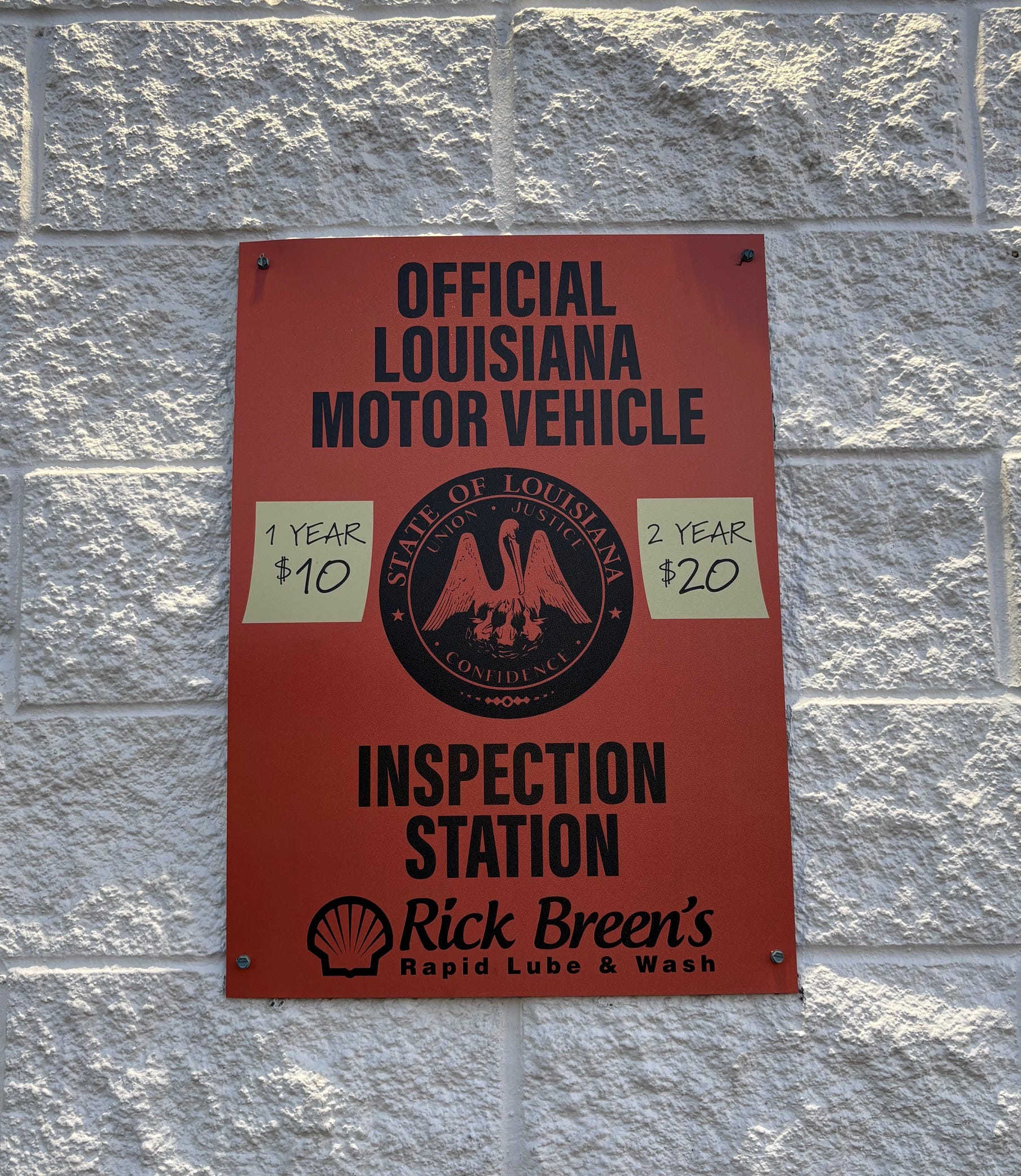 Is it time to scrape off 'hated' Louisiana vehicle inspection sticker?