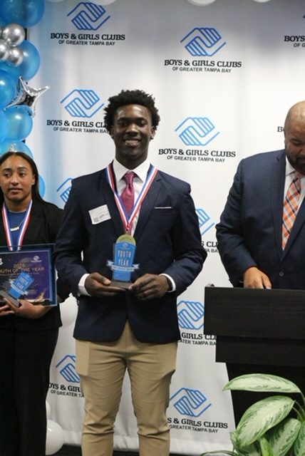 Boys and Girls Clubs of Greater Tampa Bay award 2026 Youth of the Year