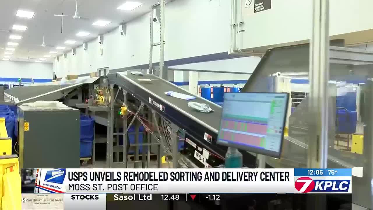 USPS holds tour for new sorting and delivering center