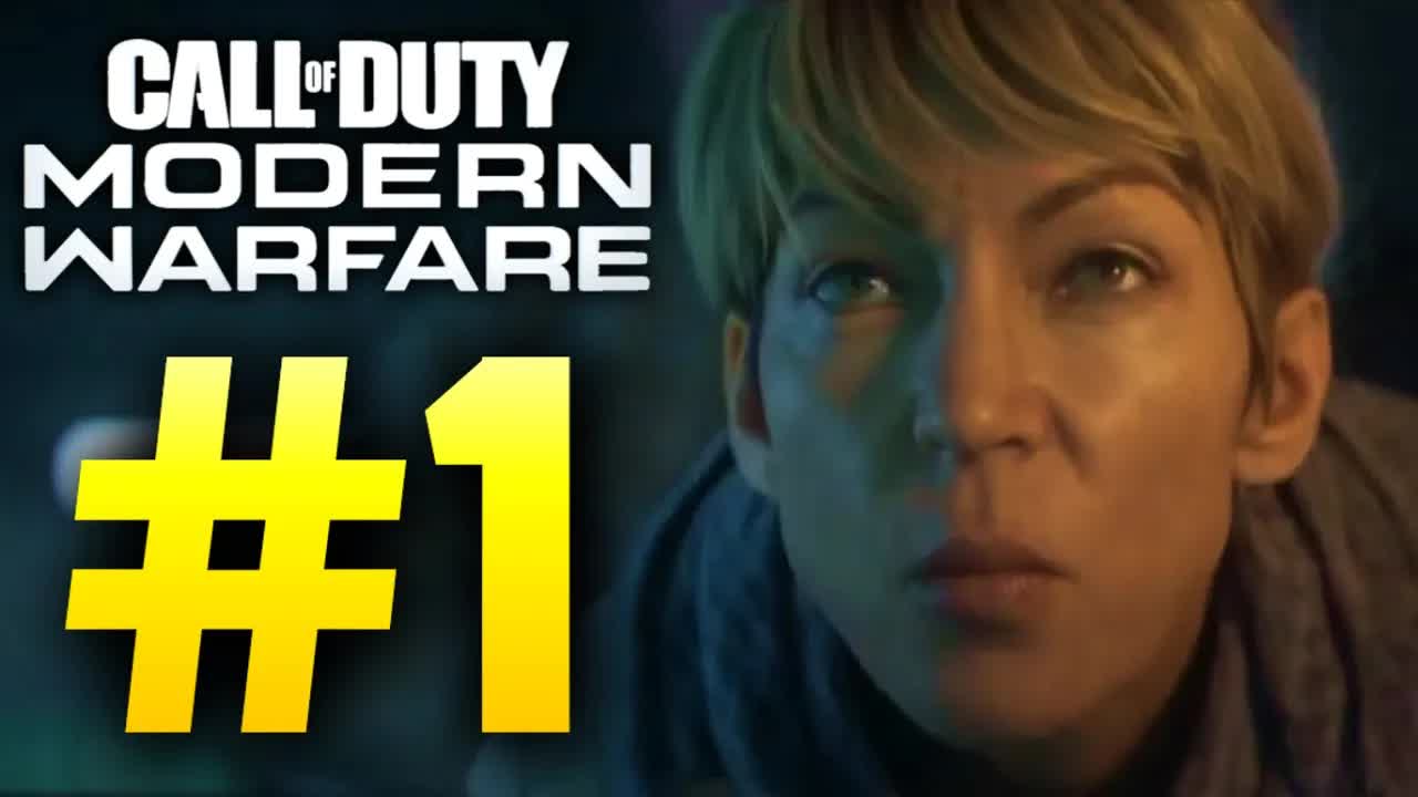 Call of Duty Modern Warfare campaign walkthrough #1 (first mission 