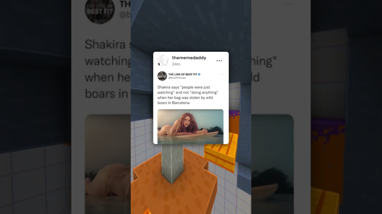 Shakira vs. wild boar!