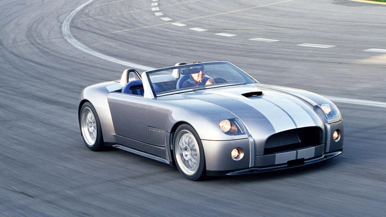 The 2004 Ford Shelby Cobra concept was supposed to be Carroll Shelby’s ...