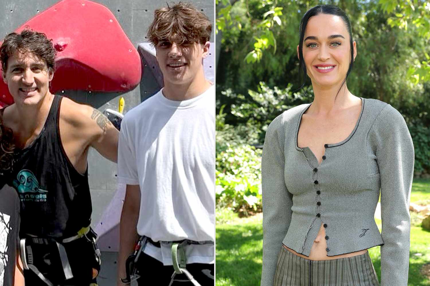 Justin Trudeau's son, 18, says his dad's girlfriend Katy Perry gives ...