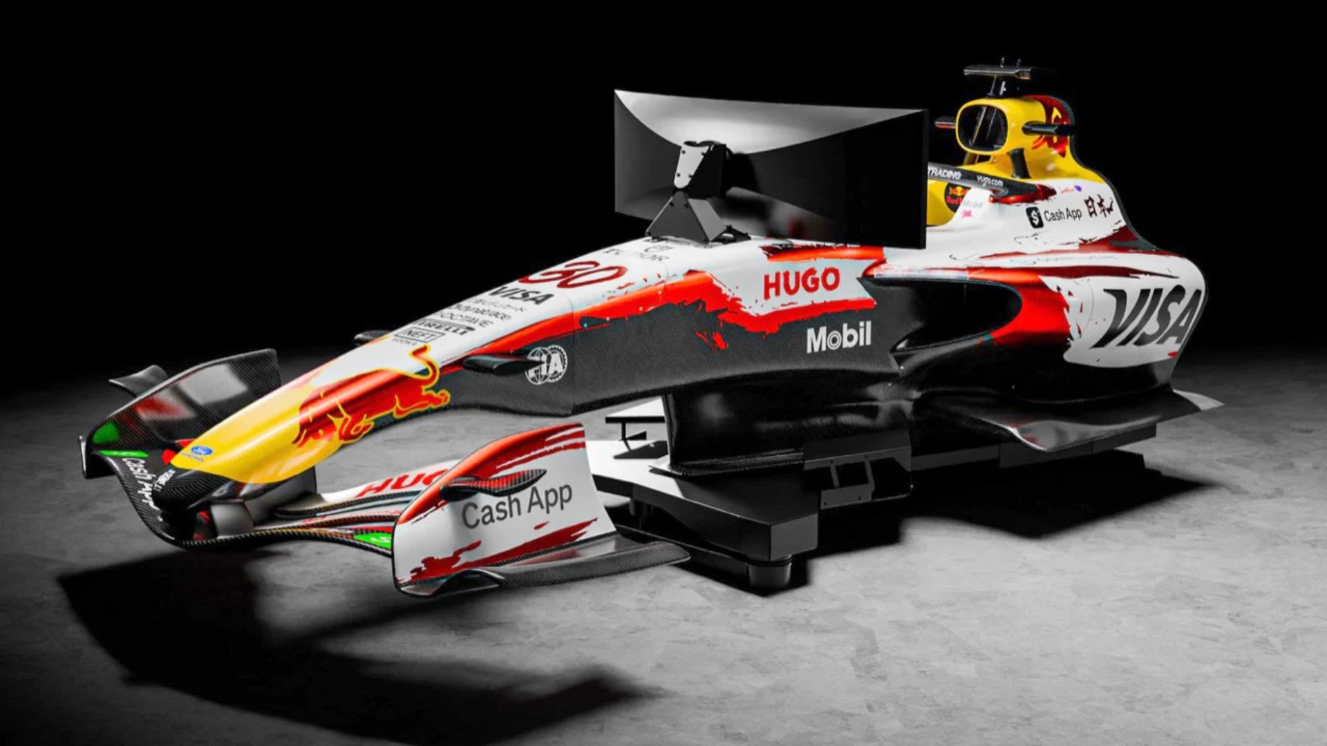 Photos: Hand-assembled F1 car simulator marries fine arts with advanced ...