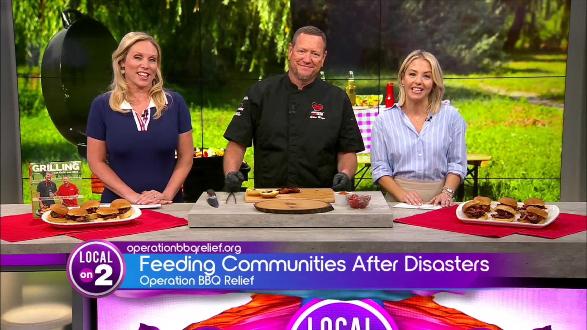 Operation BBQ Relief: Giving back