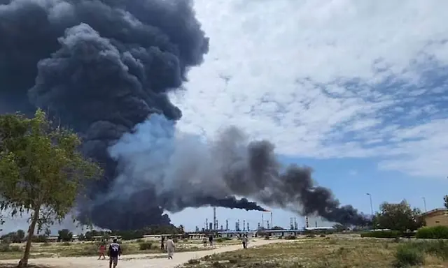Iran oil refinery hit despite ceasefire; Tehran retaliates with strikes ...