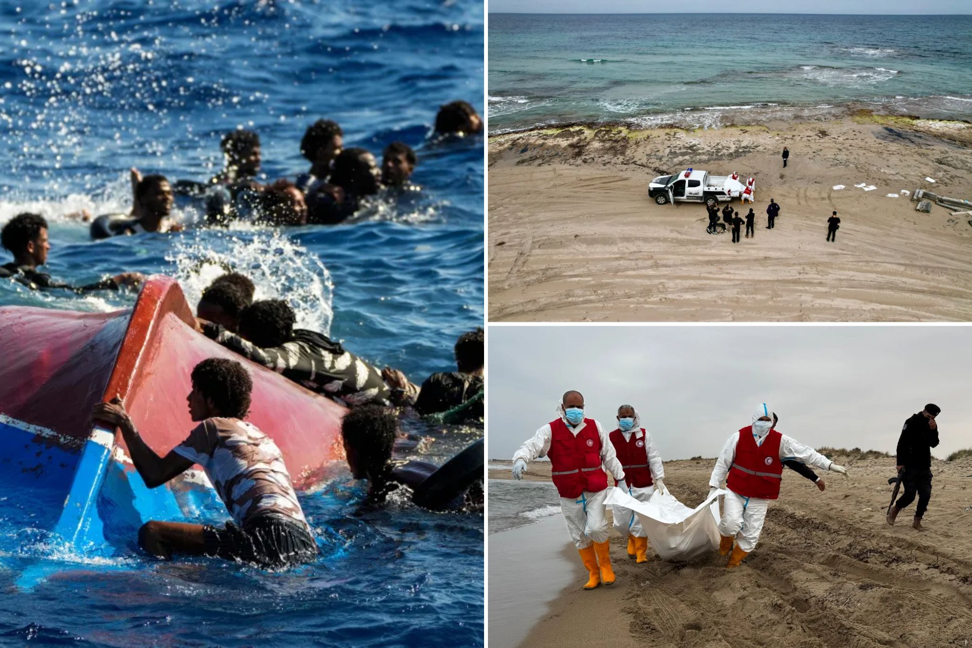 Over 80 migrants missing from boat that capsized after leaving Libya ...
