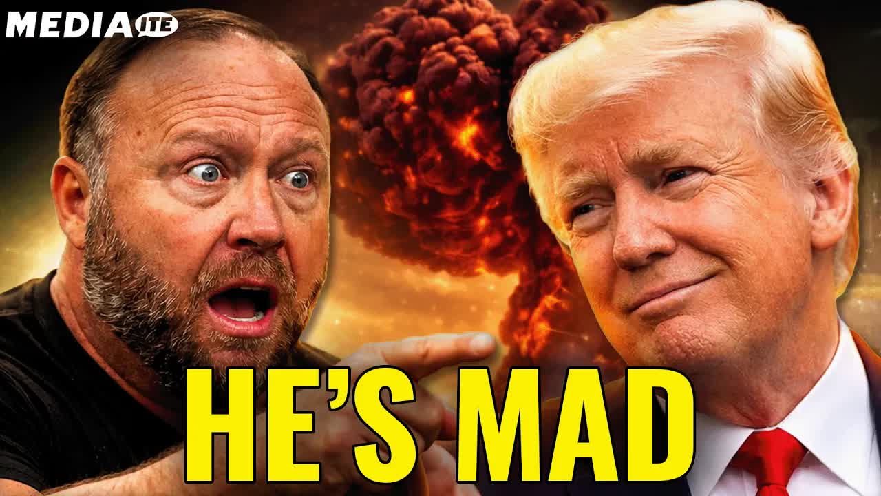 Alex Jones says Trump has gone too far!