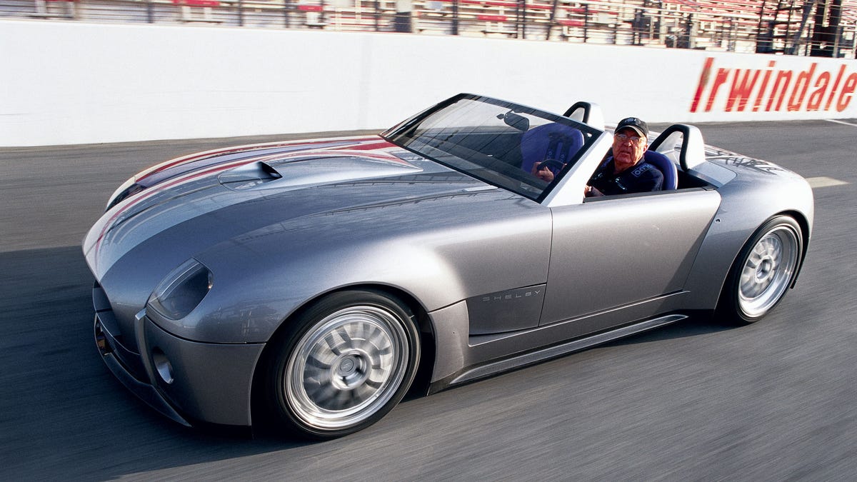 The 2004 Ford Shelby Cobra concept was supposed to be Carroll Shelby’s ...