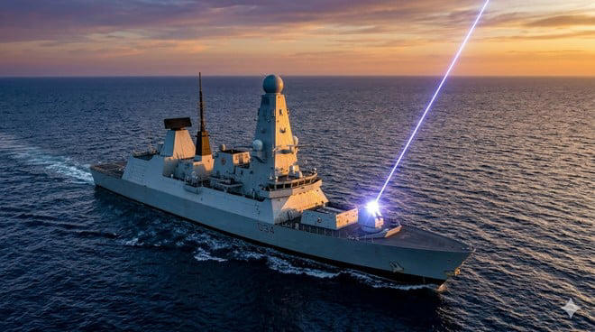 La nuova arma imbattibile del Regno Unito: colpi laser a soli 12 euro