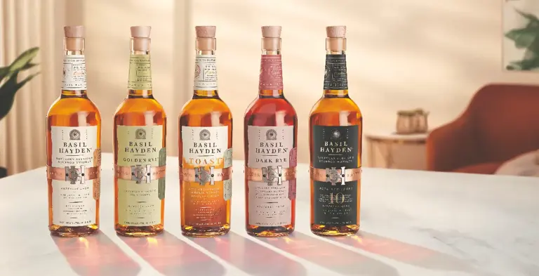 Basil Hayden unveils golden rye & refreshes portfolio structure