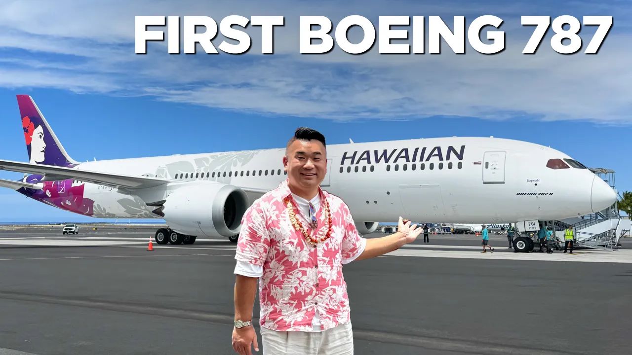 A journey on the 787 Dreamliner