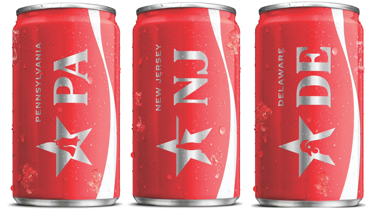 Coca-Cola unveils limited-edition America250 cans for Pennsylvania, NJ ...