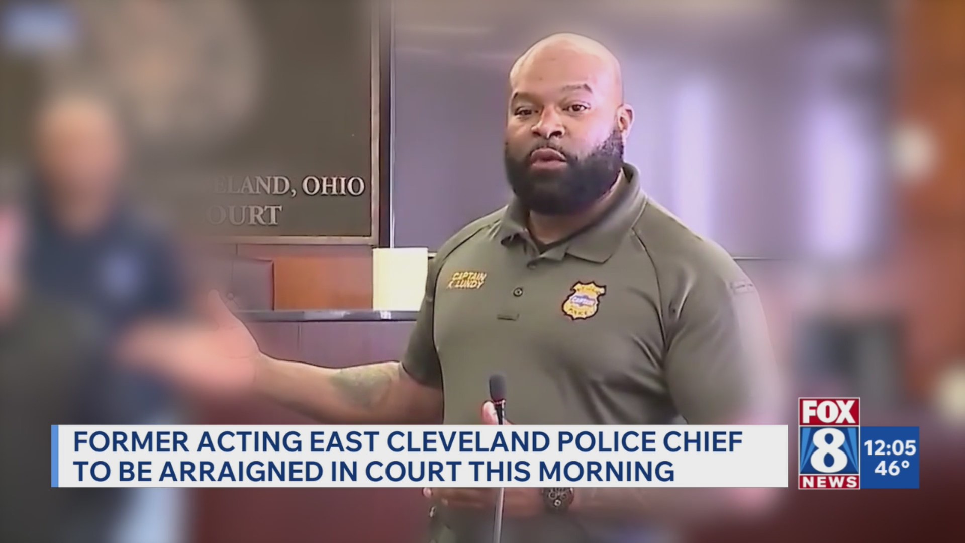 Former acting police chief for East Cleveland pleads not guilty