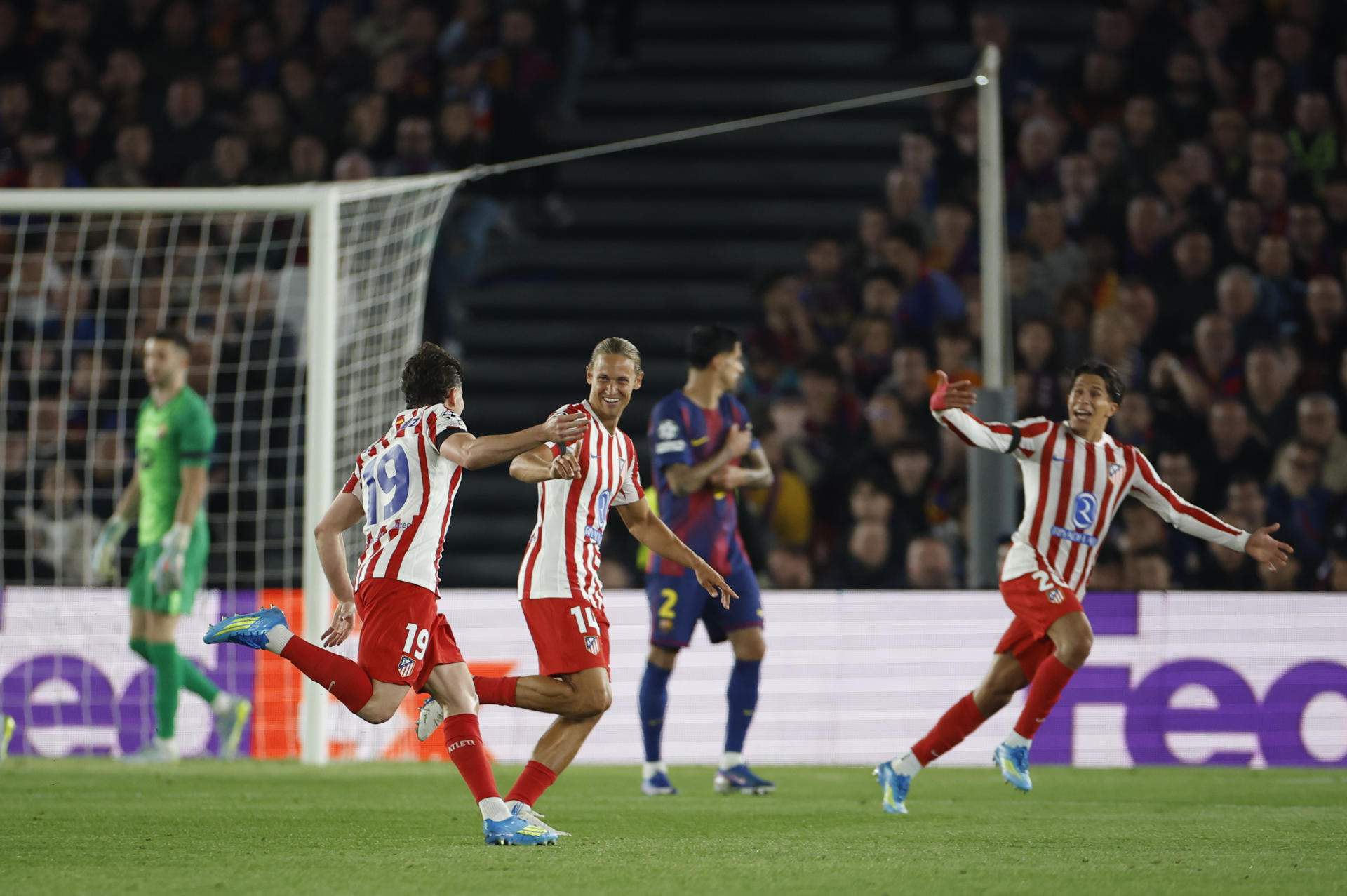 La remontada del Barça conta el Atlético de Madrid es (prácticamente ...