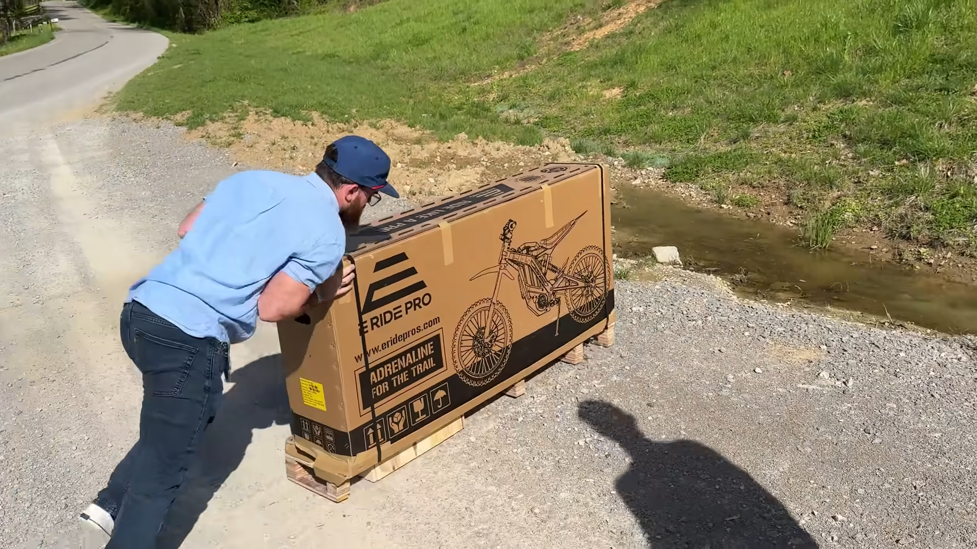 They kept stealing from our porch - we set a $500,000 trap