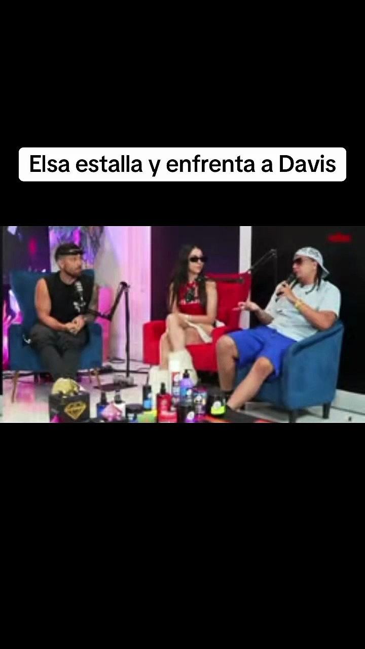 Elsa a punto de irse a los golpes con Davis Flow