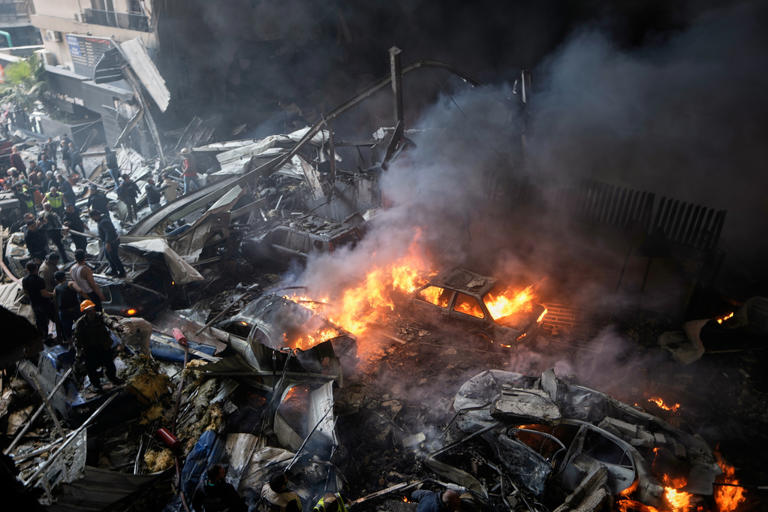 At least 182 killed as Israel strikes central Beirut after saying Iran ...