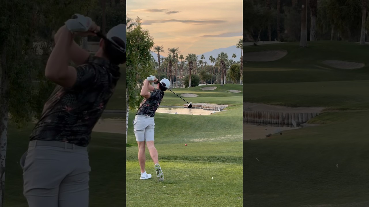 Which stinger was better? #golf #shorts