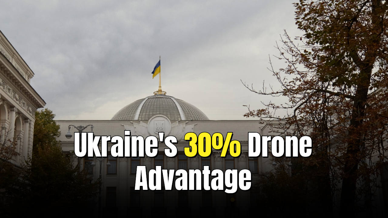 Ukraine holds edge over Russia in attack drones, official says