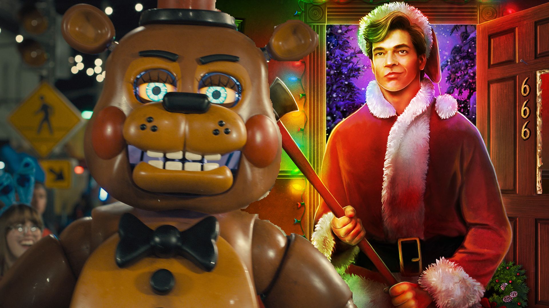 Michael Afton's over-the-top performance echoes 80s slasher icon