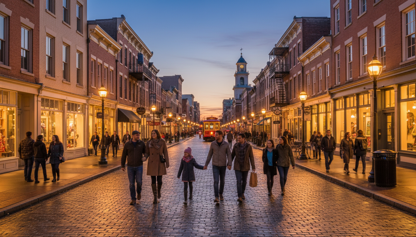 Discover America’s most walkable downtown wonders