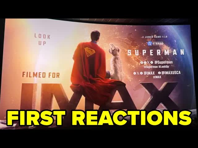 Superman first official reviews and reactions are...<br><br>