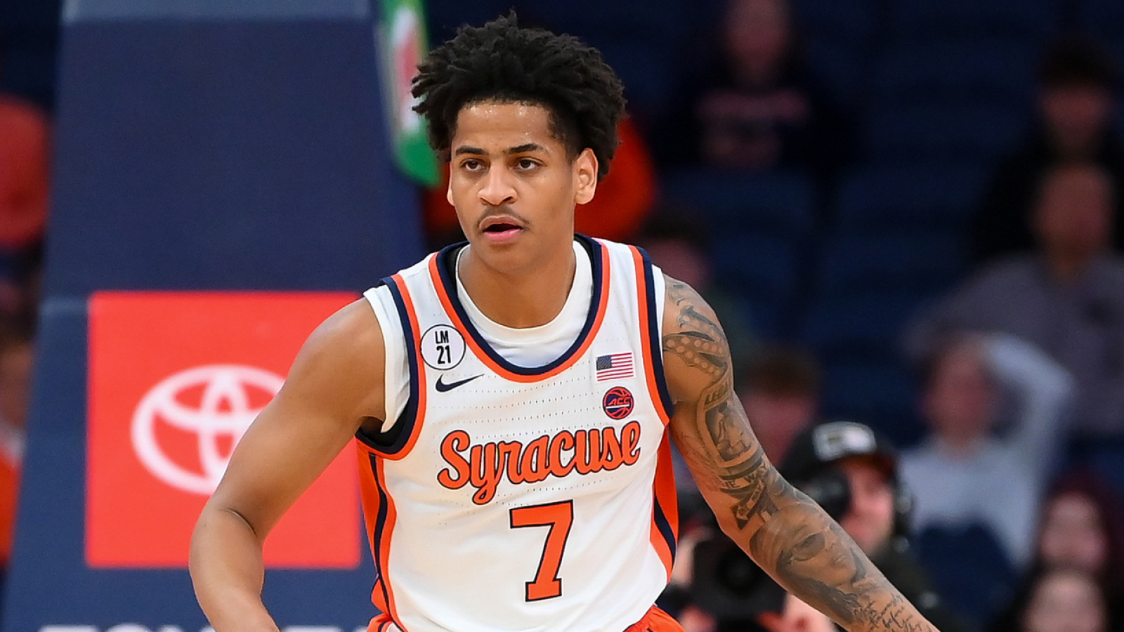 Carmelo Anthony's son, Kiyan, will remain at Syracuse to play for Gerry ...