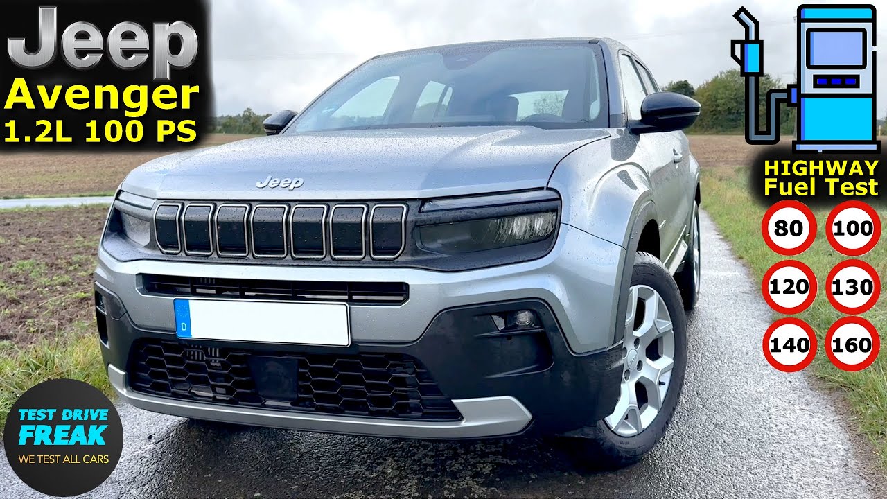 2025 Jeep Avenger 1.2 GSE (100 PS) manual test drive 🚙 fuel consumption ...