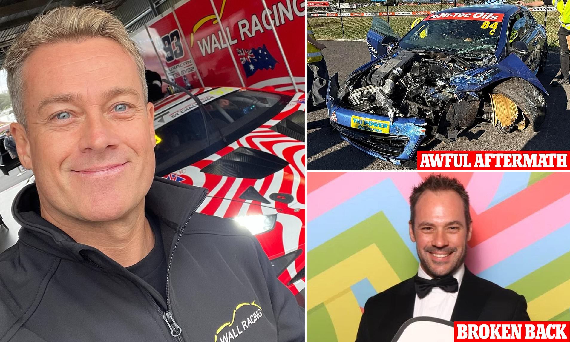 Grant Denyer is slammed over racing crash that broke driver's spine and ...