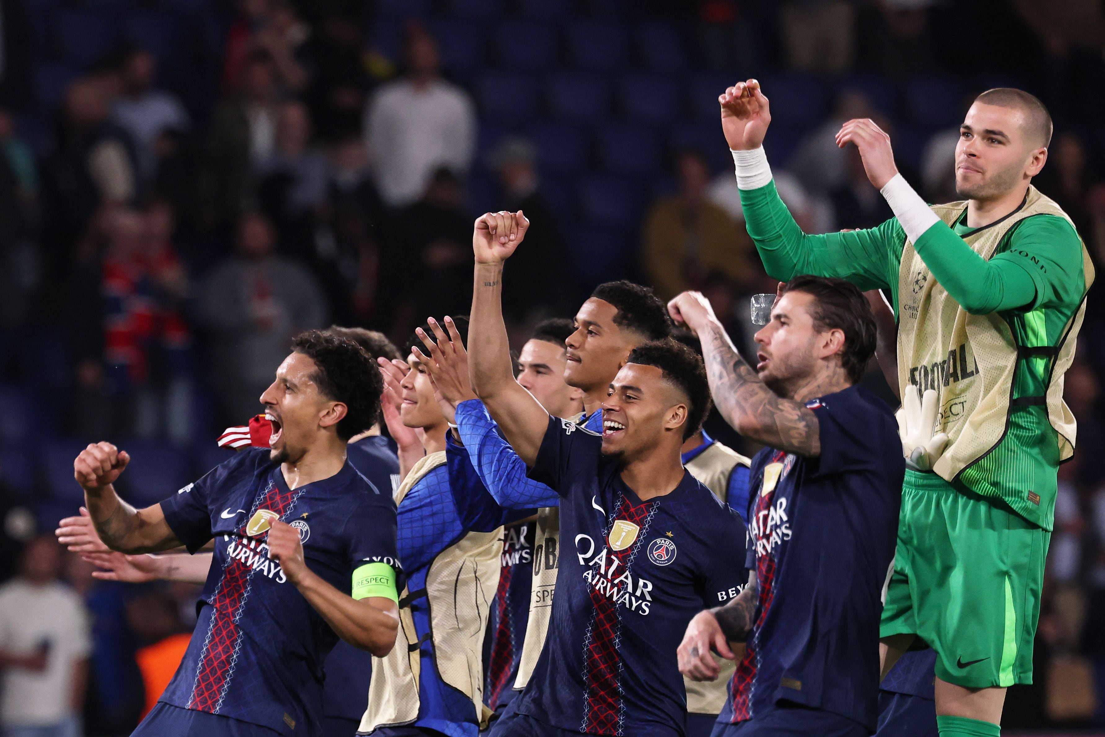 PSG secures 2-0 victory over Liverpool in UCL quarterfinal