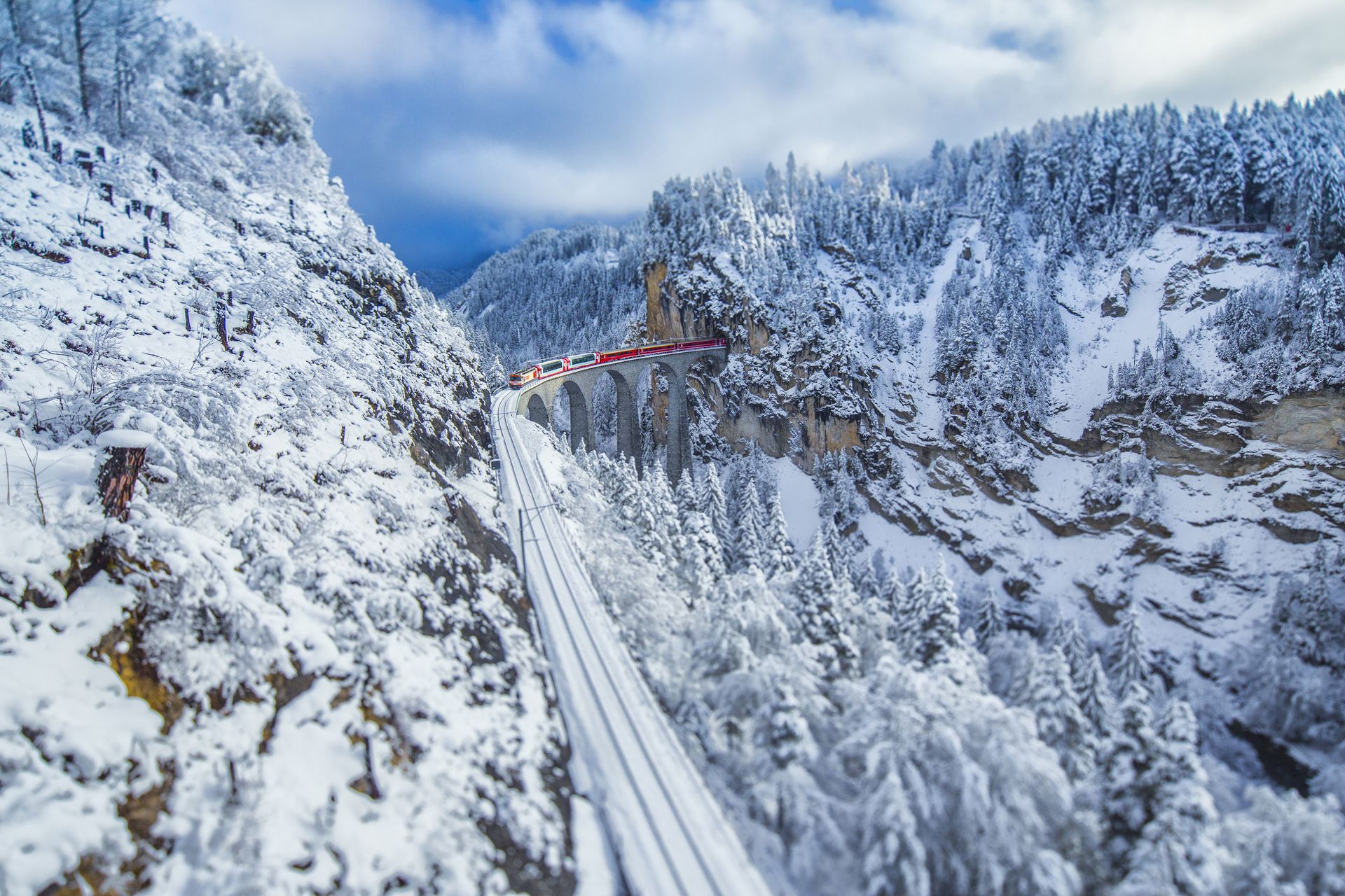 The most spectacular rail routes through Europe