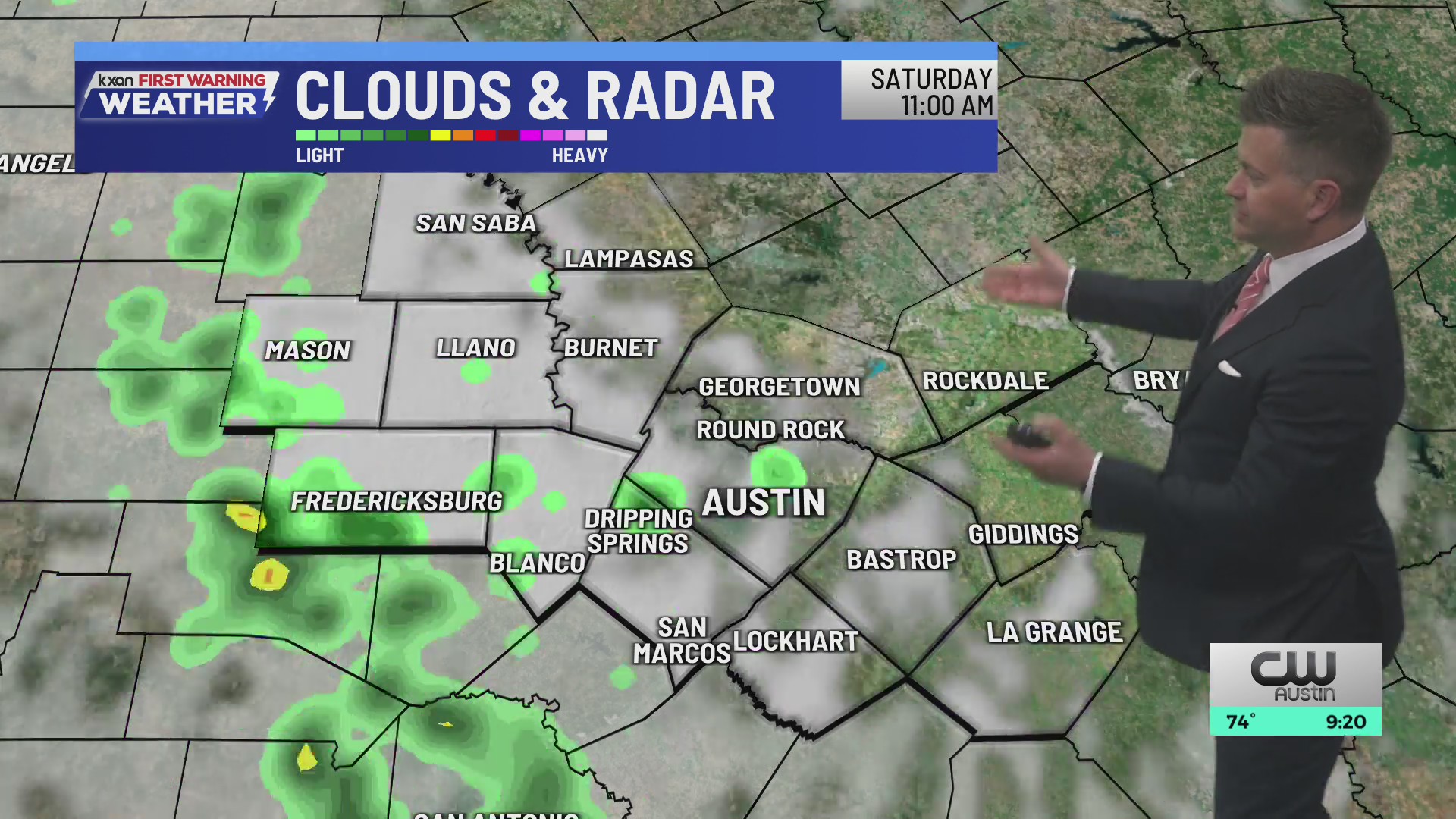 Scattered storms and showers to end the week and through the weekend ...