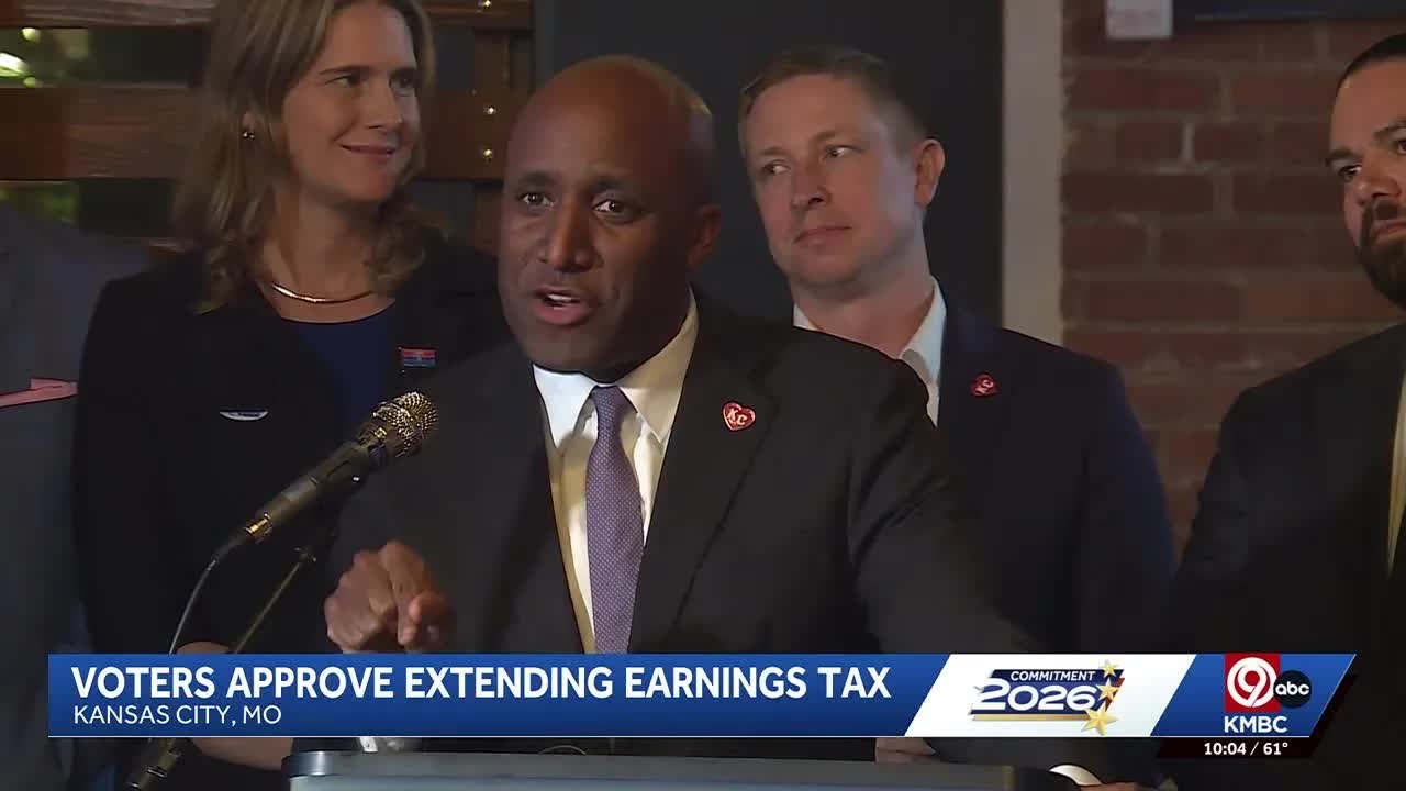 Kansas City voters approve extending 1% earnings tax