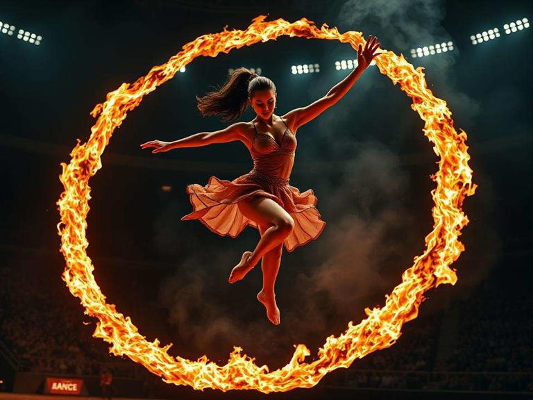 Fire dance horror: Performer engulfed in flames during zoo fire show ...