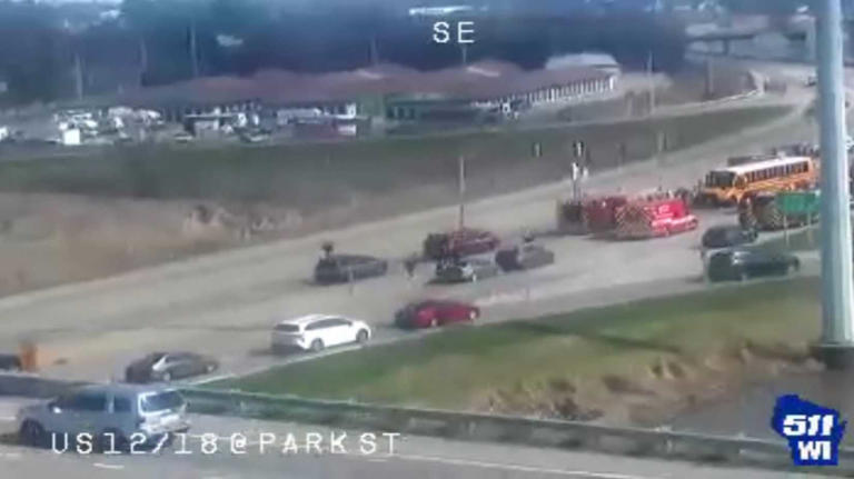 5 children injured in Madison school bus crash