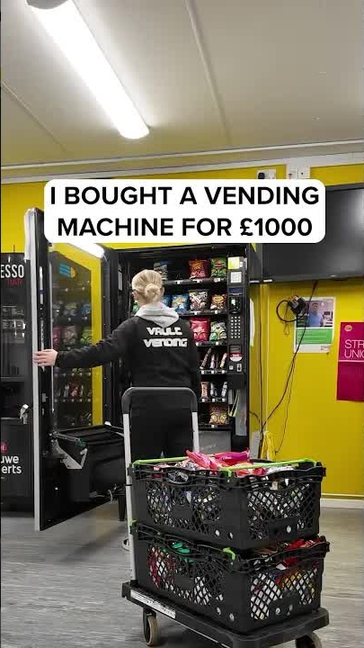 Vending machine business success!