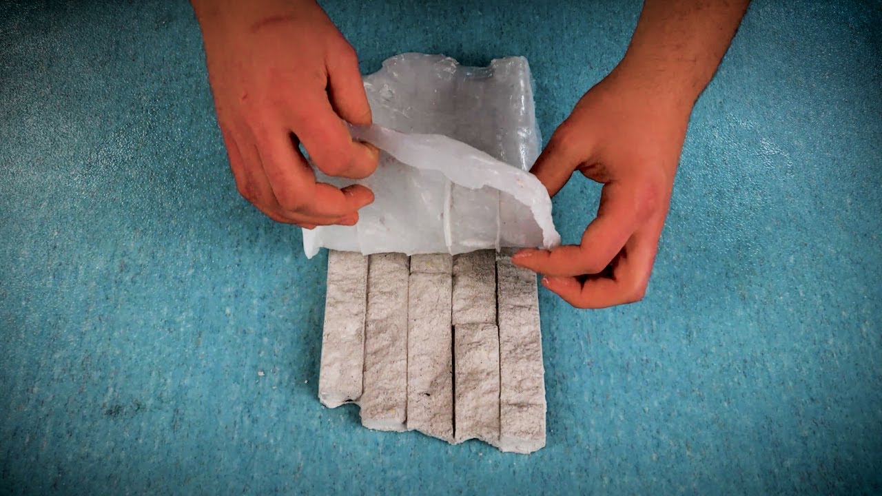 DIY wall cladding stones #diy #wall #stone #hacks