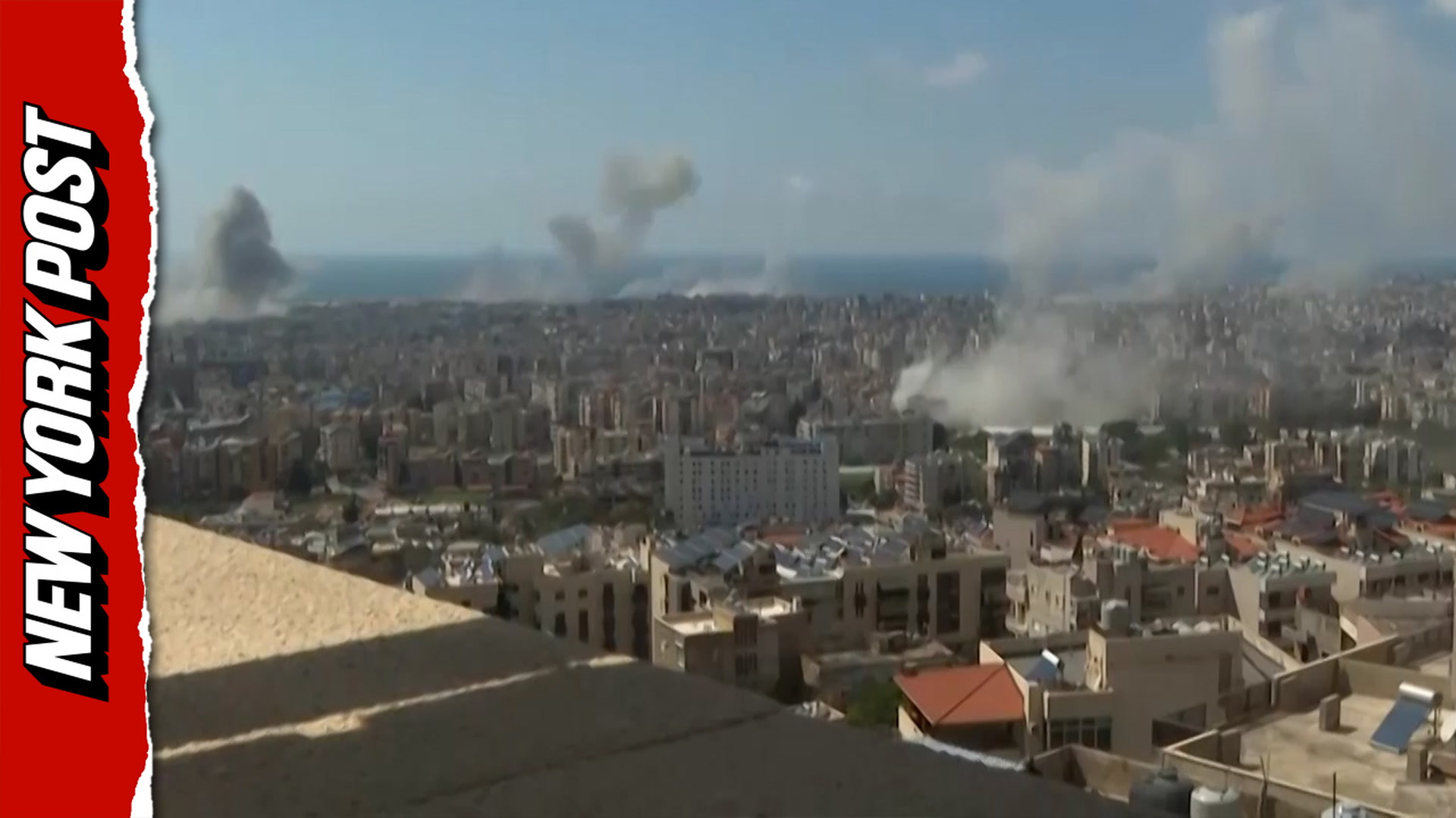 Heavy strikes slam Beirut as Israel continues attacks