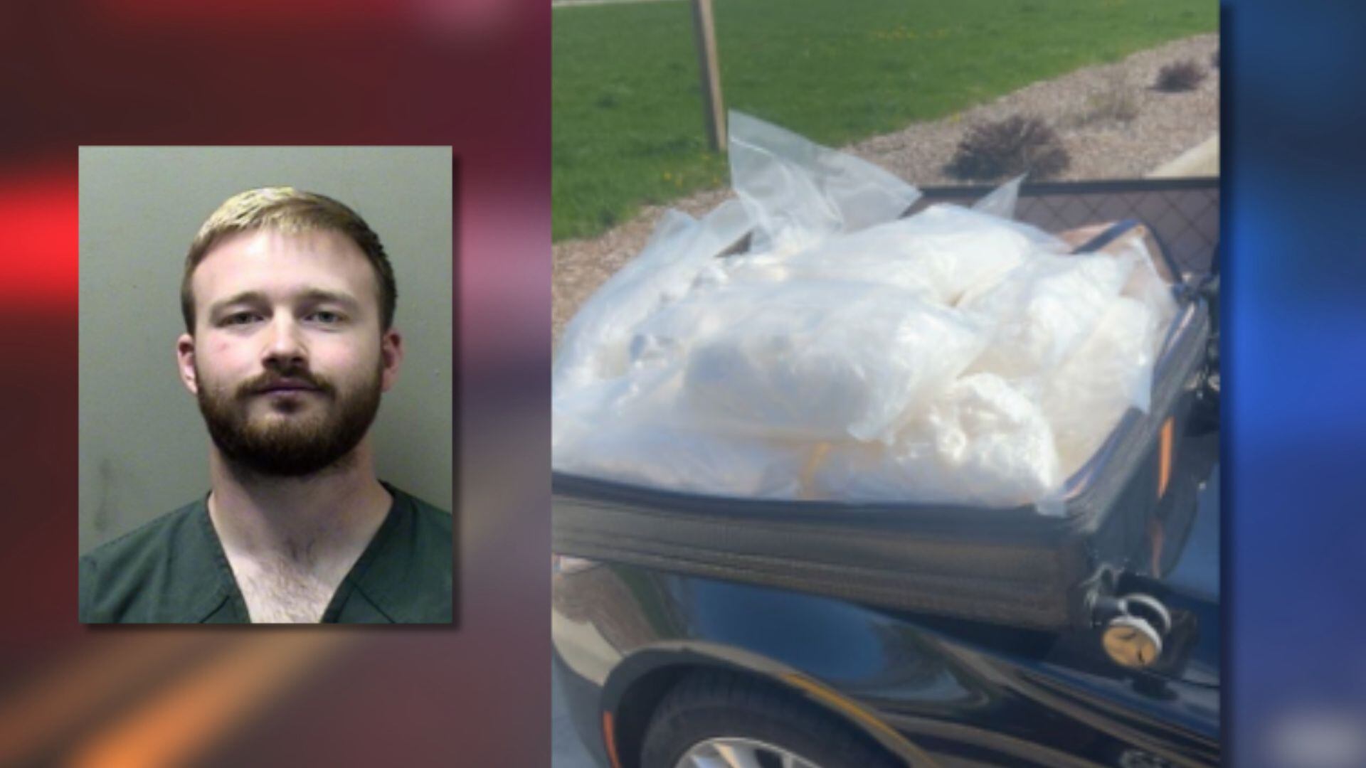 100 pounds of meth found in Madison man’s car, Illinois State Police say