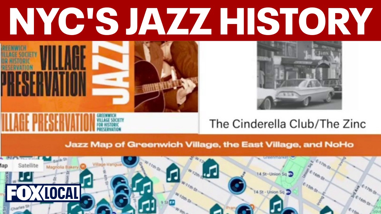 Interactive map celebrates history of jazz in Greenwich Village