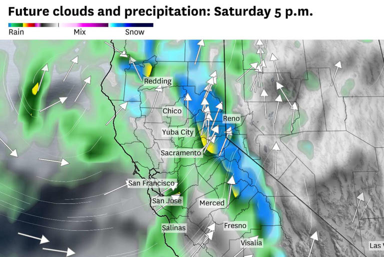 Sierra snow: Winter storm watch issued for 'very difficult to ...