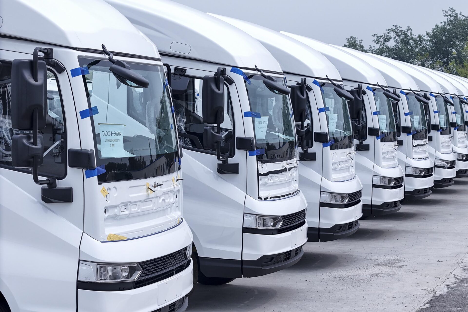 La revolución china de los camiones eléctricos