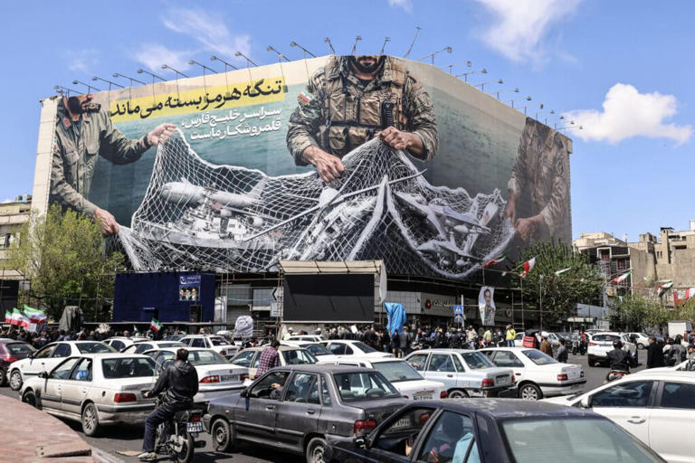 Strait of Hormuz: Chart shows Iran may have put sea mines in it
