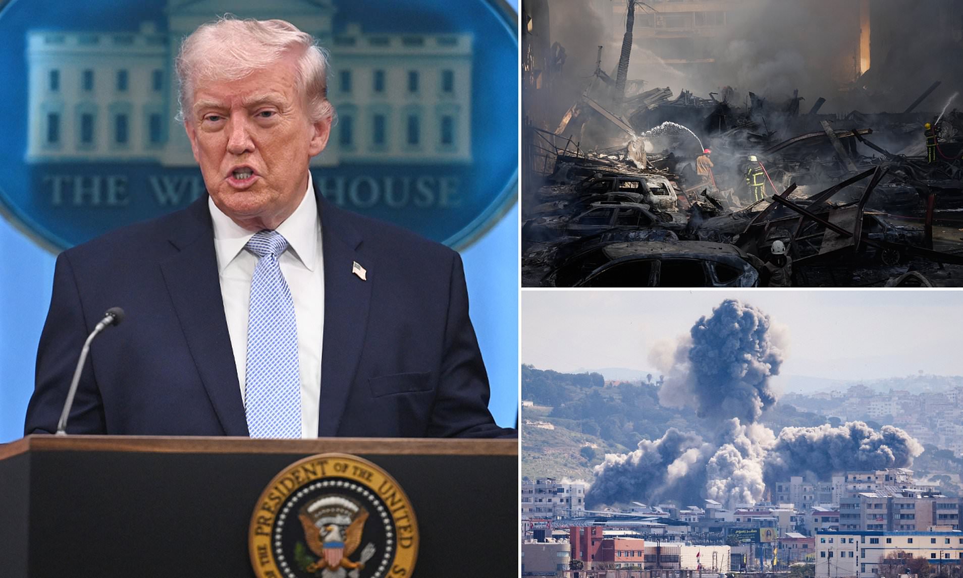 Trump warns of 'bigger and stronger' strikes on Iran unless a 'real ...