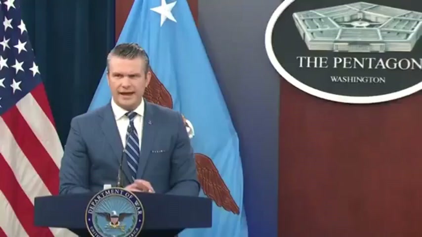 Pete Hegseth snaps at 'rude' reporter during Iran press conference