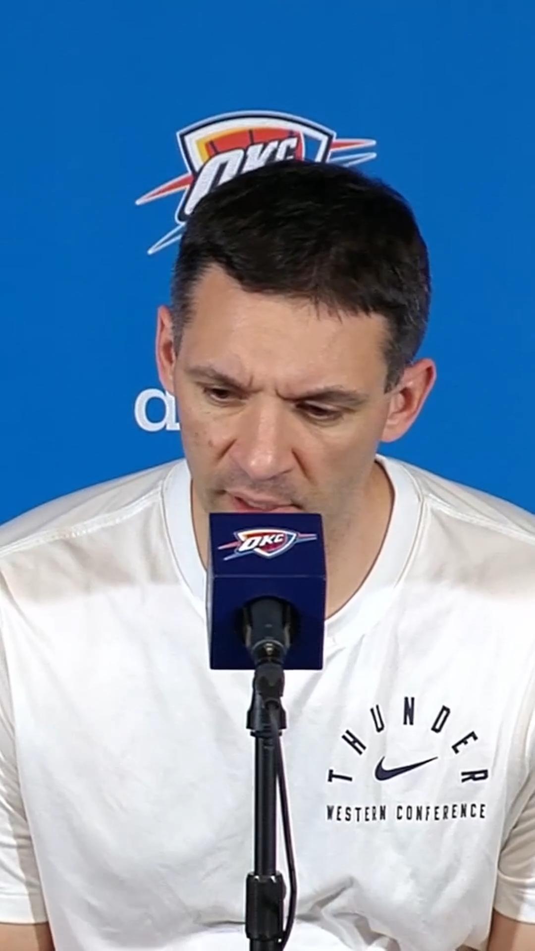 'It's a great accomplishment' - Daigneault on OKC locking up No. 1 seed ...